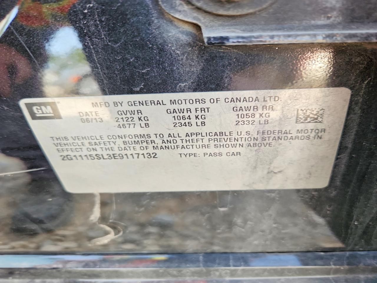 2014 Chevrolet Impala lt