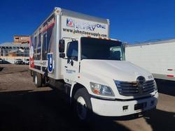 Hino salvage cars for sale: 2007 Hino 258/268 box Truck