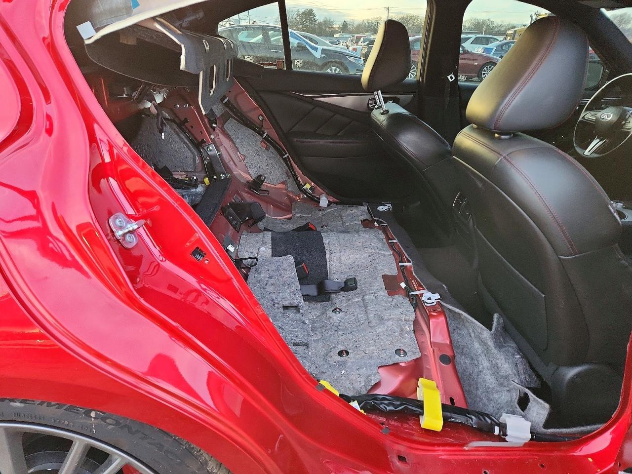 2018 Infiniti Q50 red Sport 400