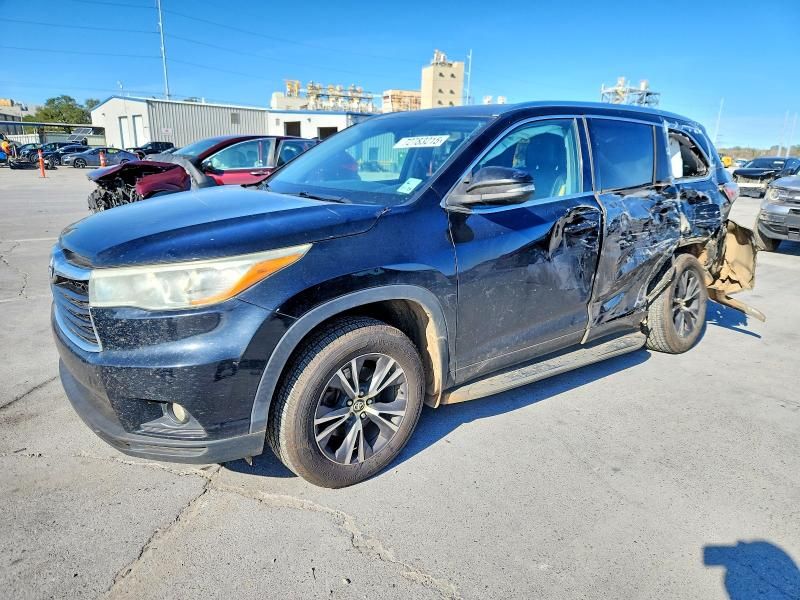 2016 Toyota Highlander xle