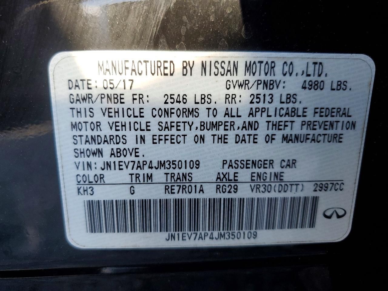 2018 Infiniti Q50 Luxe