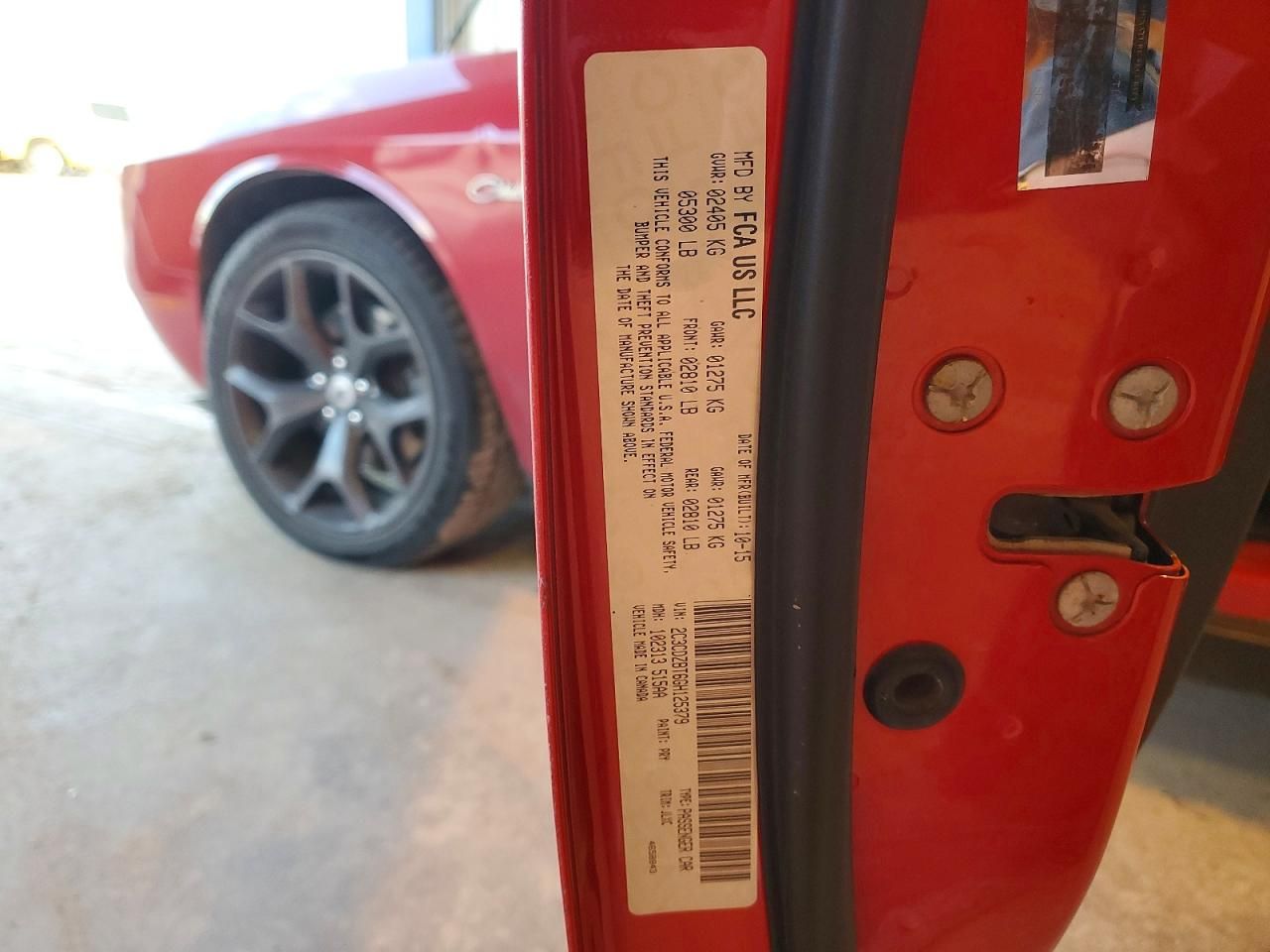 2016 Dodge Challenger R/T