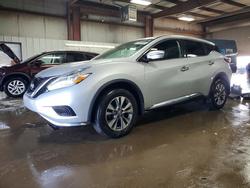 Nissan Murano salvage cars for sale: 2016 Nissan Murano s