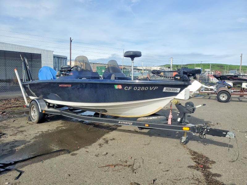2012 Stratos Boat With Trailer