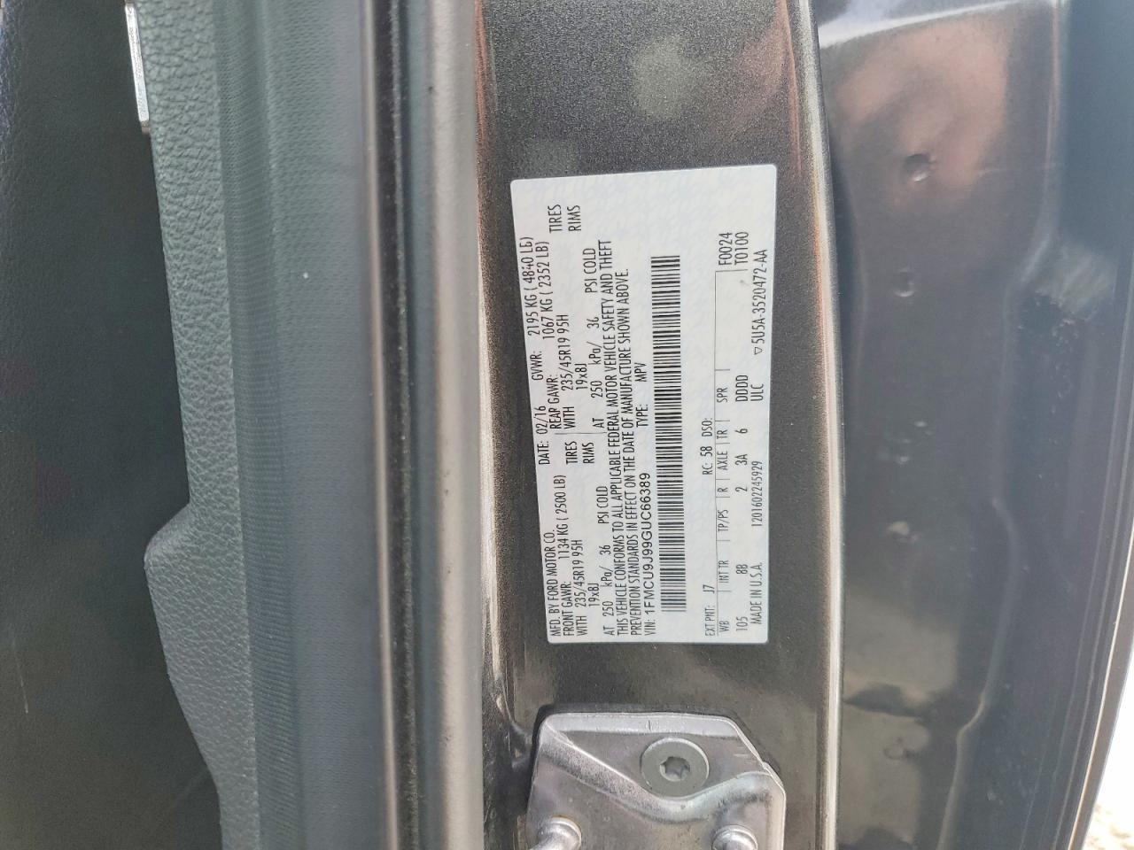 2016 Ford Escape Titanium