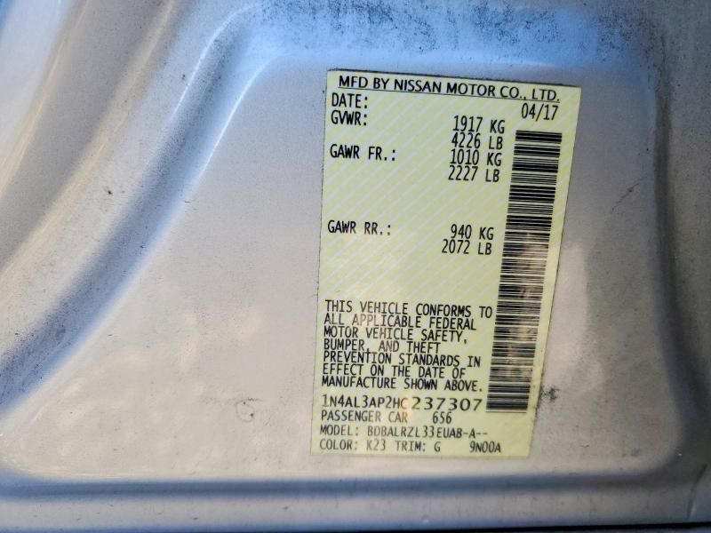 2017 Nissan Altima 2.5