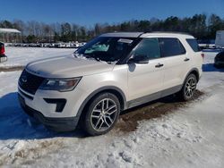 Ford Explorer salvage cars for sale: 2018 Ford Explorer Sport