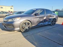 2016 Honda Accord Sport en venta en Wilmer, TX