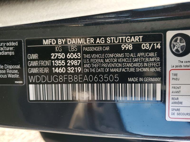 2014 Mercedes-Benz S 550 4matic