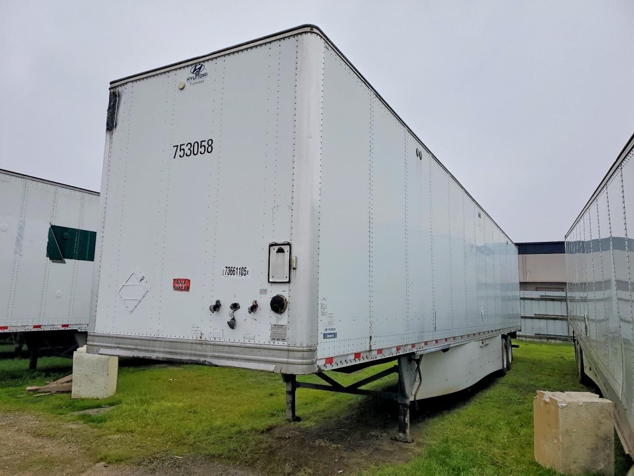 2017 Hyundai Translead-DRY Van Trailer