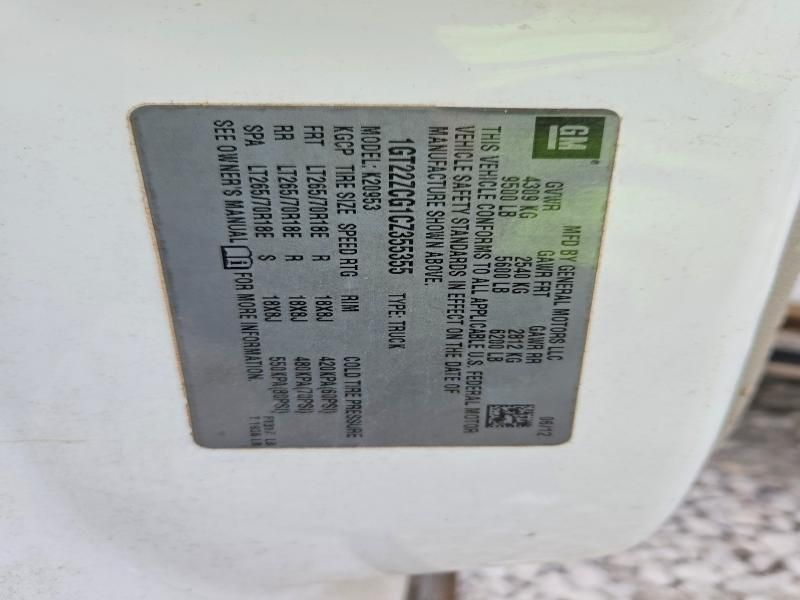 2012 GMC Sierra K2500 Heavy Duty