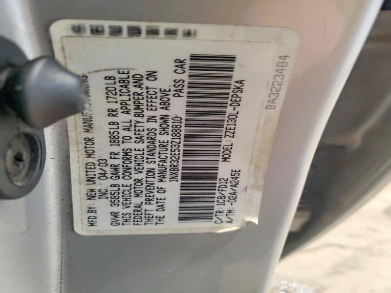 2003 Toyota Corolla