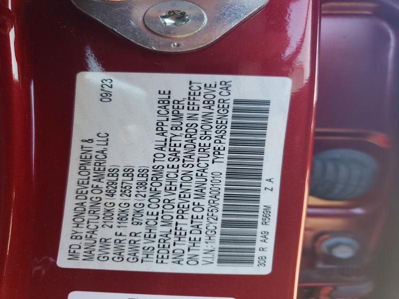 2024 Honda Accord Hybrid Sport