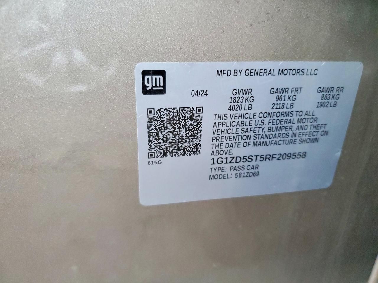 2024 Chevrolet Malibu lt