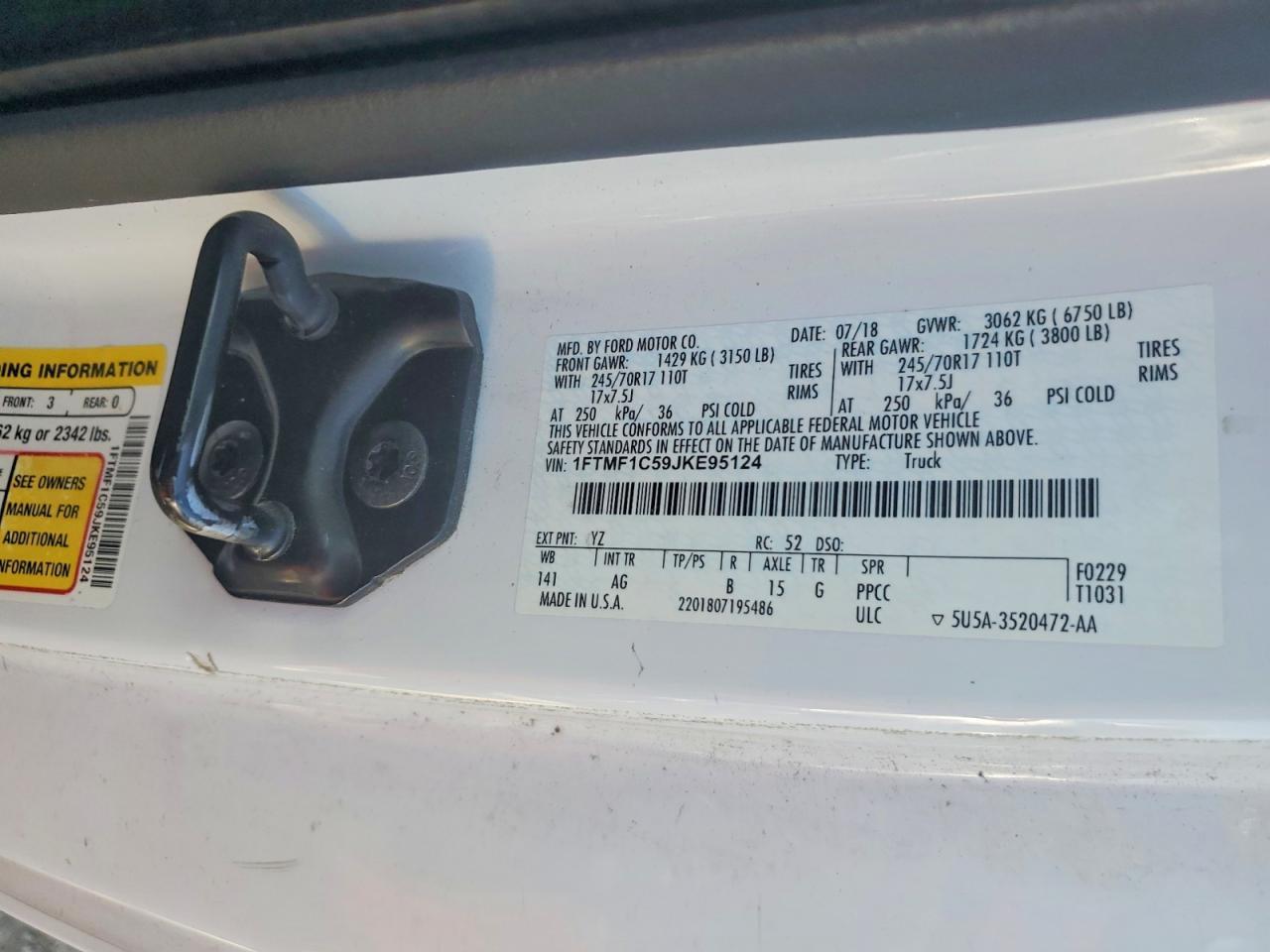 2018 Ford F150