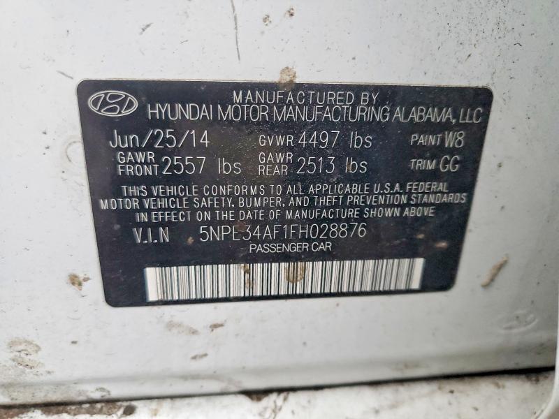 2015 Hyundai Sonata Limited