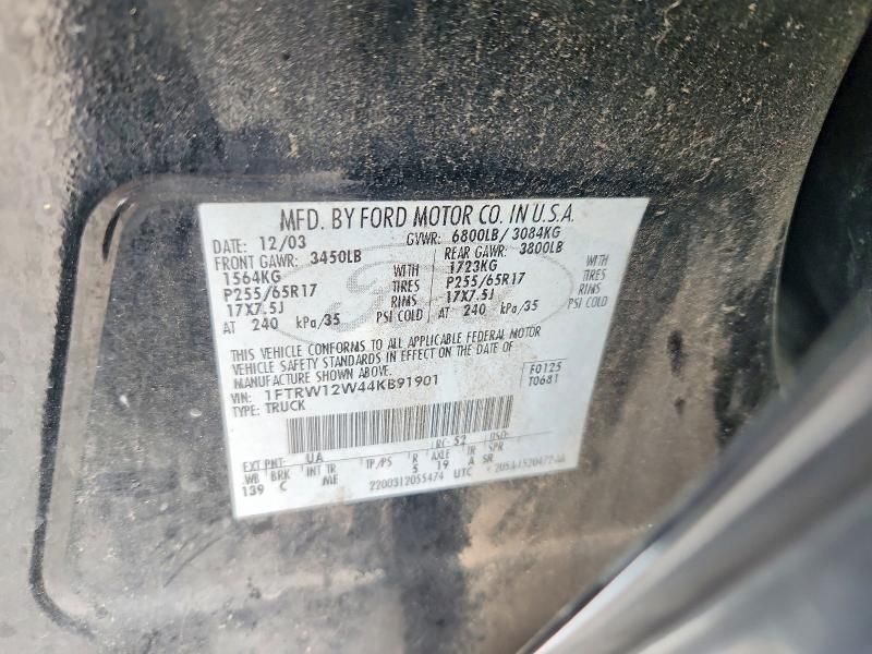 2004 Ford F150 Supercrew