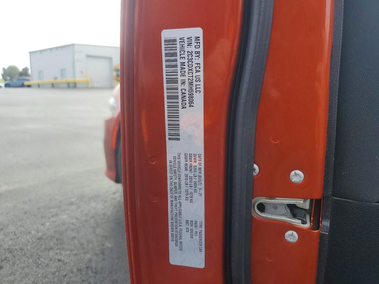 2021 Dodge Charger R/T