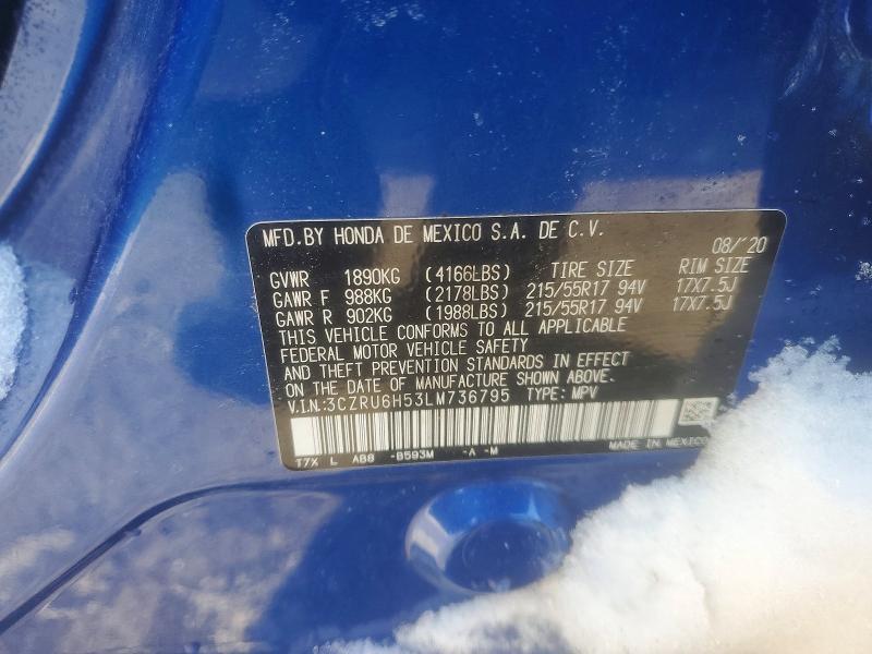 2020 Honda Hr-v ex