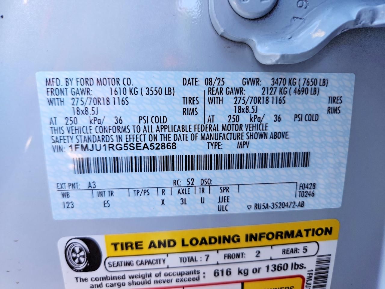 2025 Ford Expedition Tremor