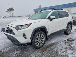 Salvage cars for sale from Copart Woodhaven, MI: 2019 Toyota Rav4 xle Premium