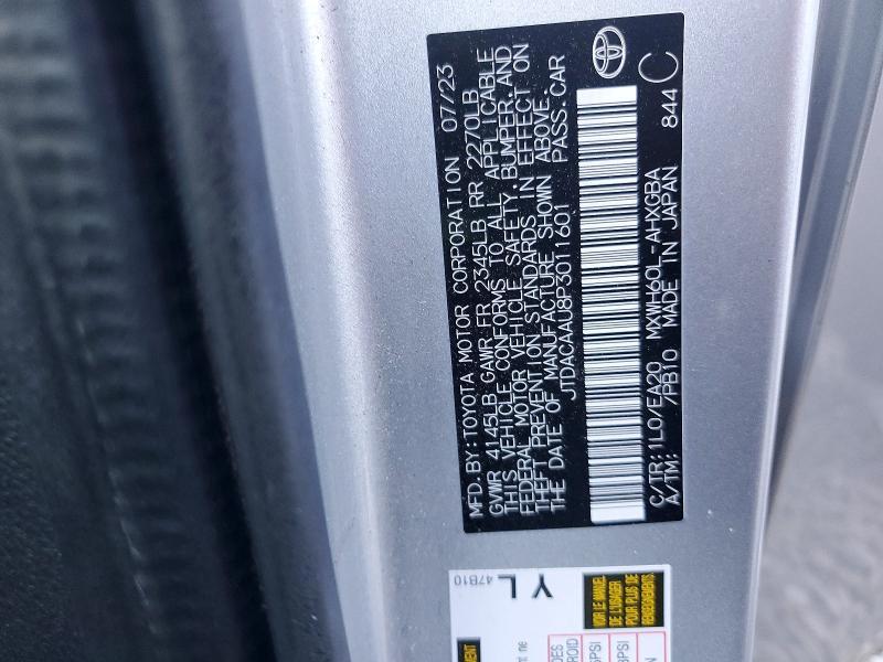 2023 Toyota Prius le