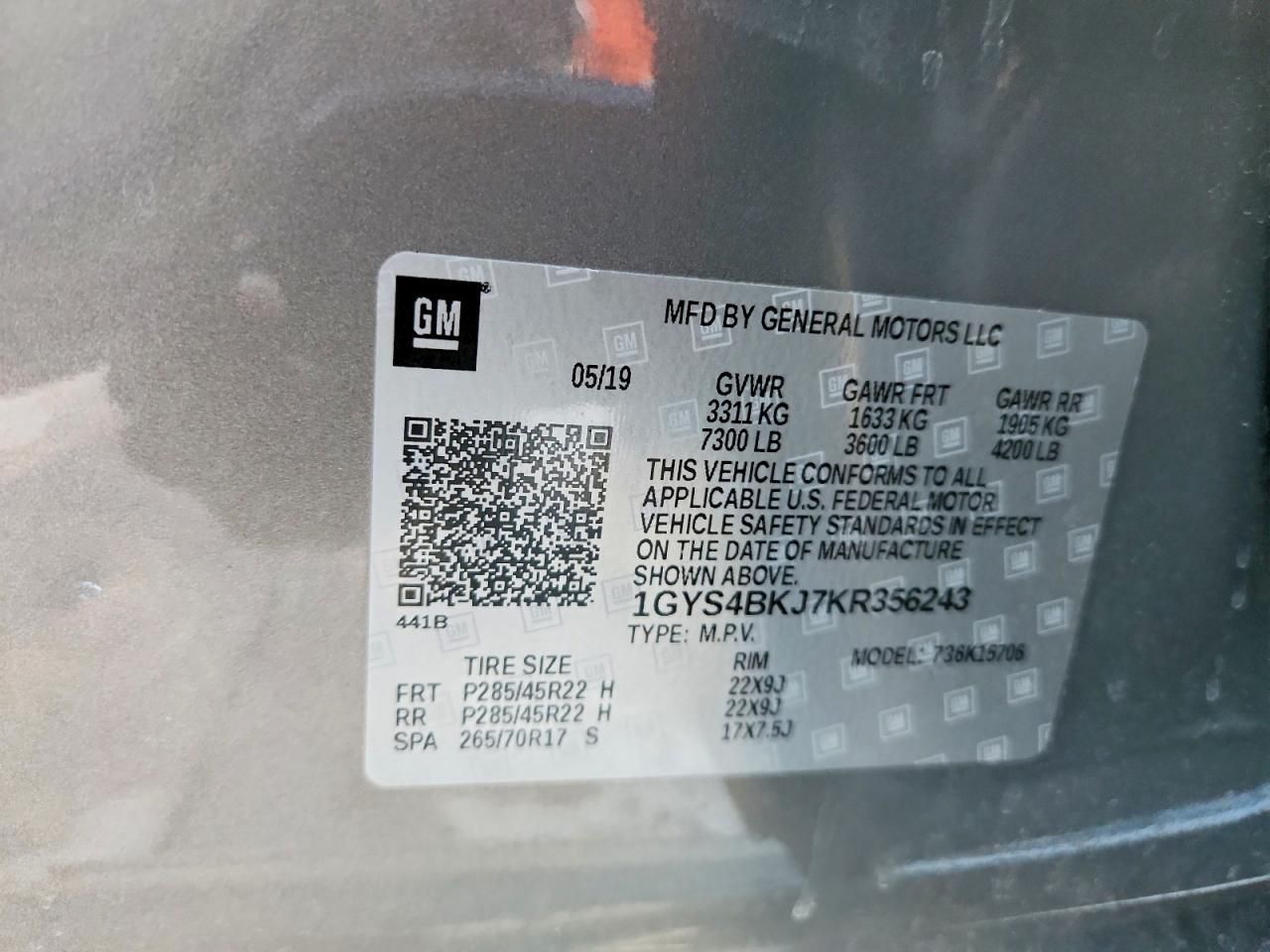 2019 Cadillac Escalade Luxury