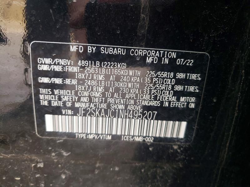 2022 Subaru Forester Sport