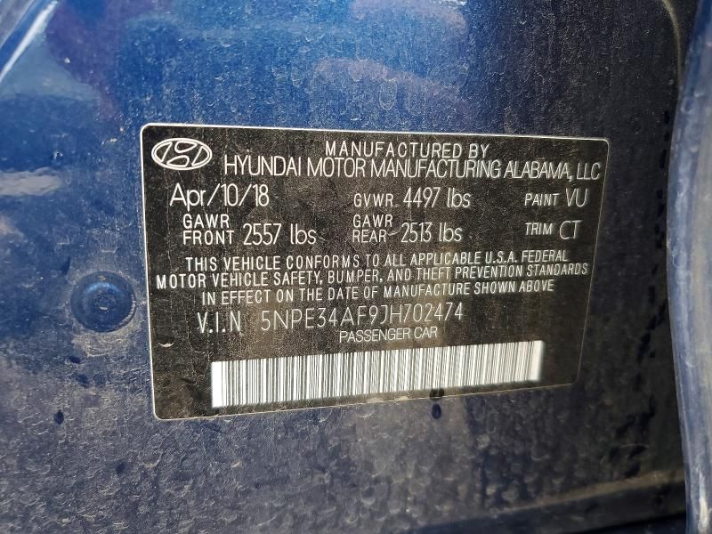 2018 Hyundai Sonata Sport