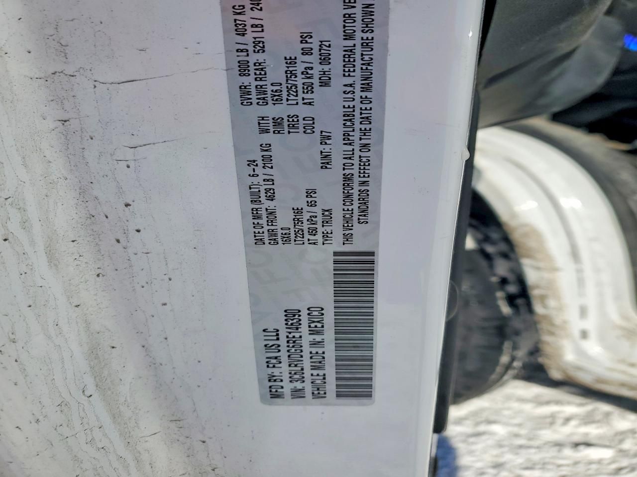 2024 Dodge RAM Promaster 2500 Delivery Van