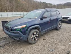 Jeep Cherokee salvage cars for sale: 2015 Jeep Cherokee Trailhawk