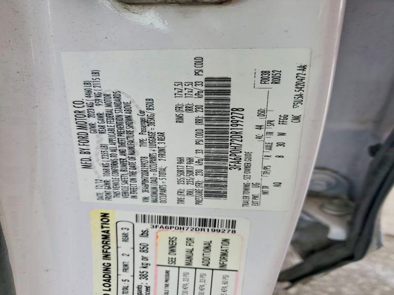 2013 Ford Fusion se