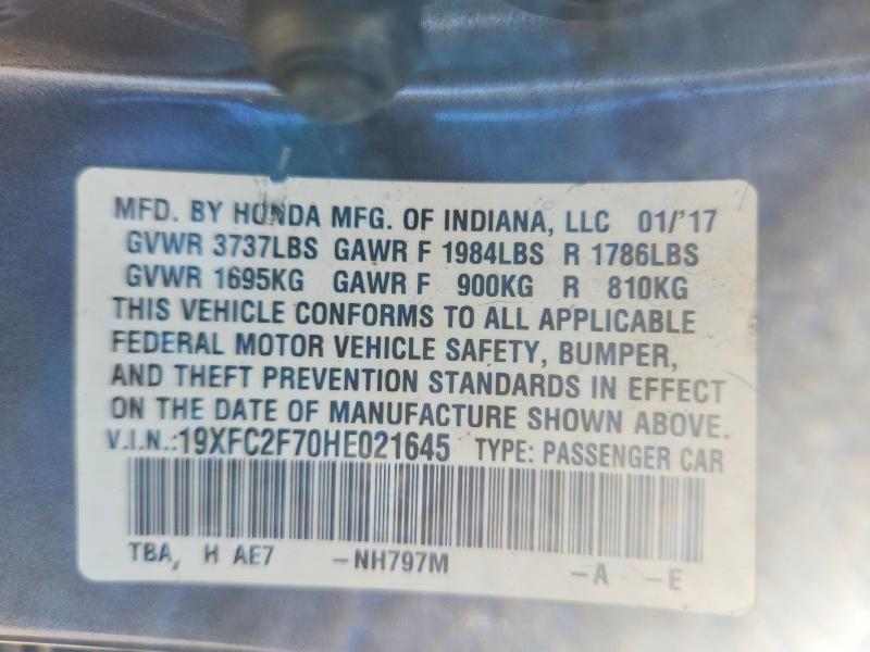 2017 Honda Civic ex