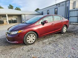 Honda salvage cars for sale: 2012 Honda Civic lx