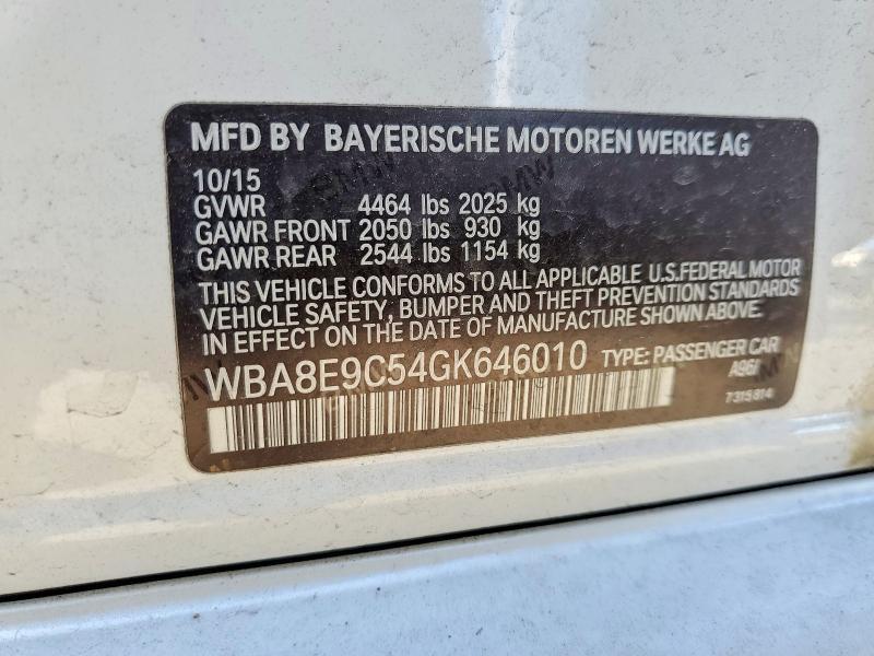 2016 BMW 328 i Sulev