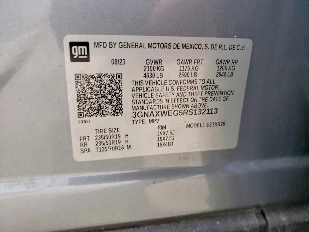 2024 Chevrolet Equinox rs