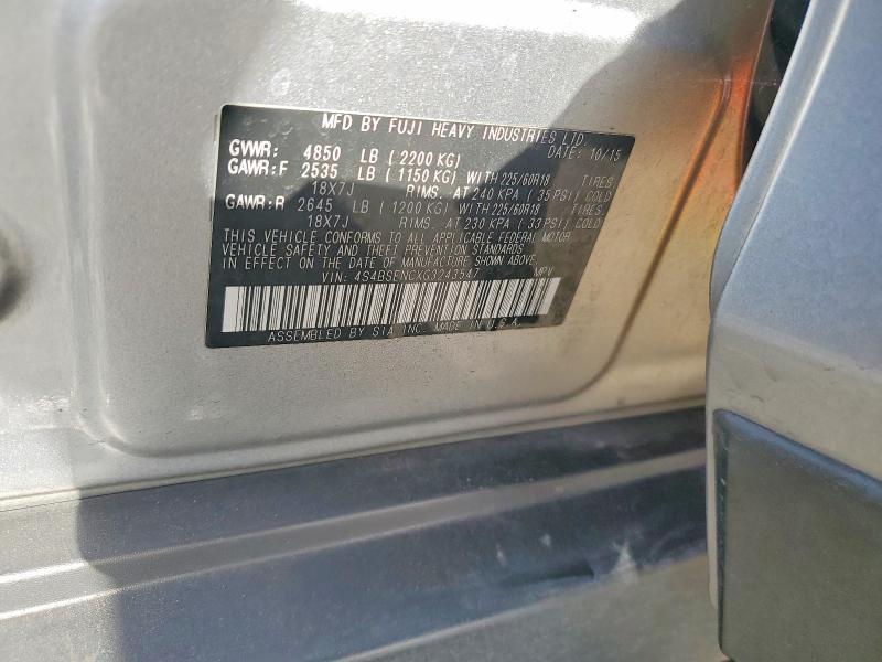 2016 Subaru Outback 3.6r Limited