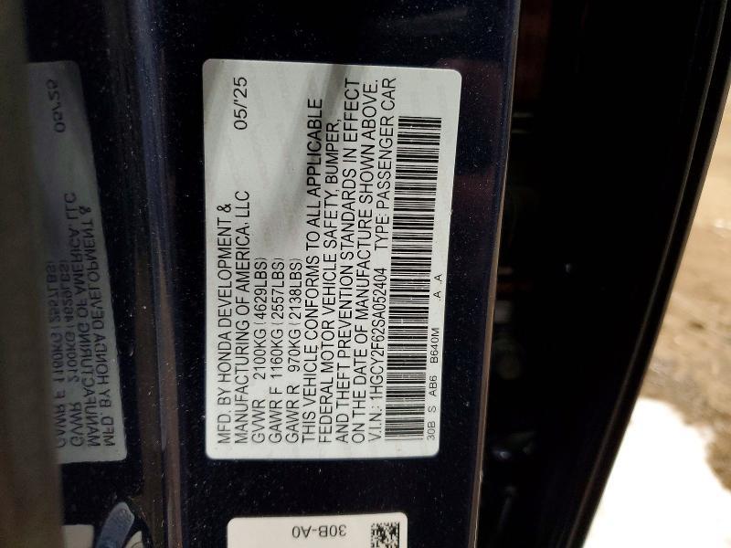 2025 Honda Accord Hybrid exl