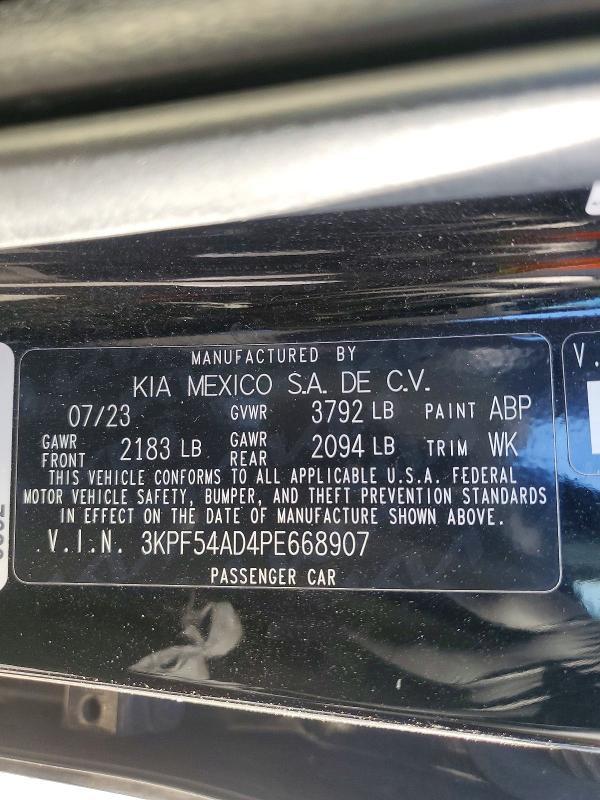 2023 KIA Forte Gt-line