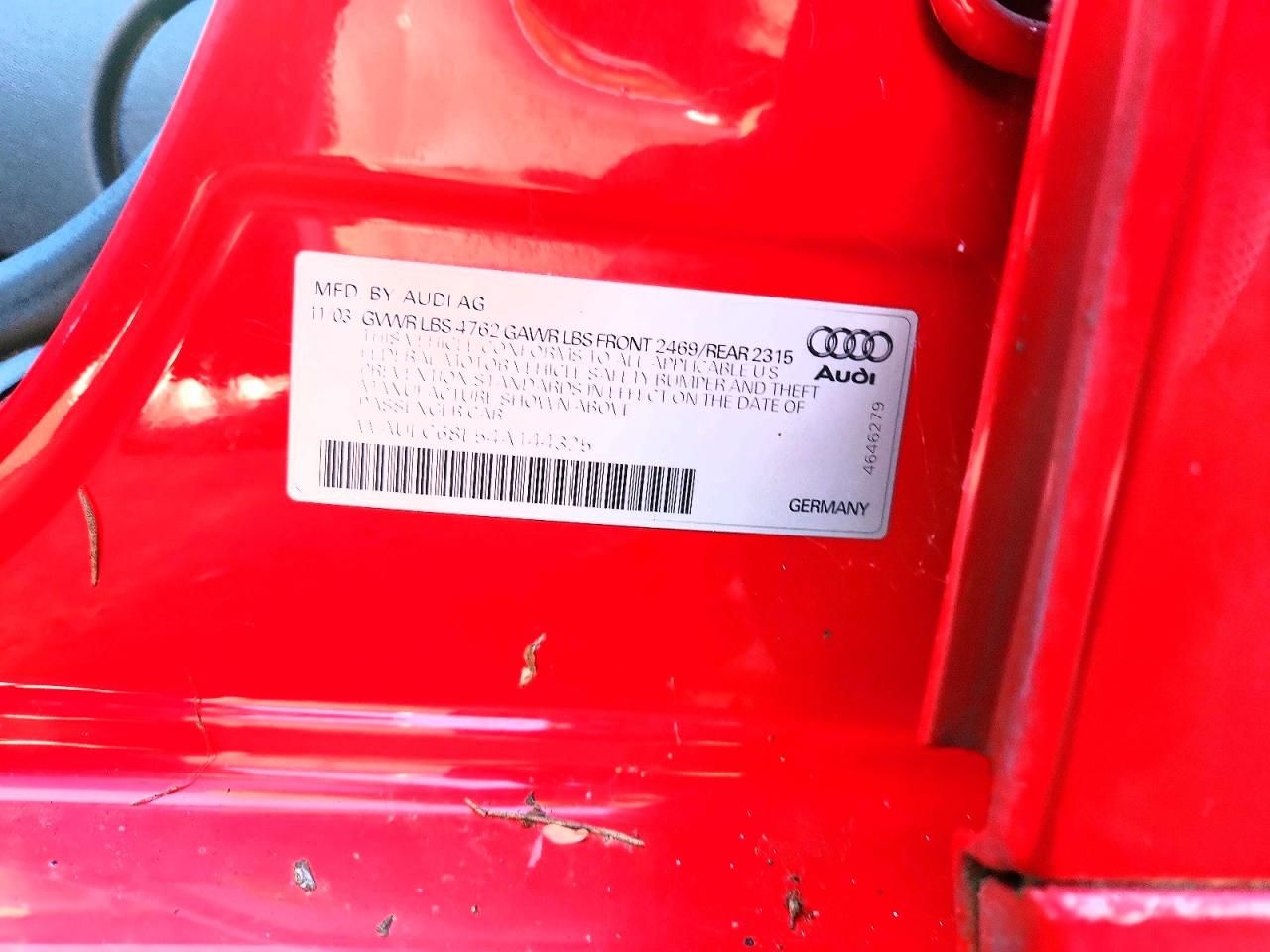 2004 Audi A4 1.8t Quattro