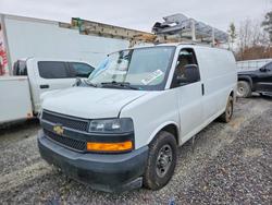 Chevrolet salvage cars for sale: 2021 Chevrolet Express 3500 Utility / Service van