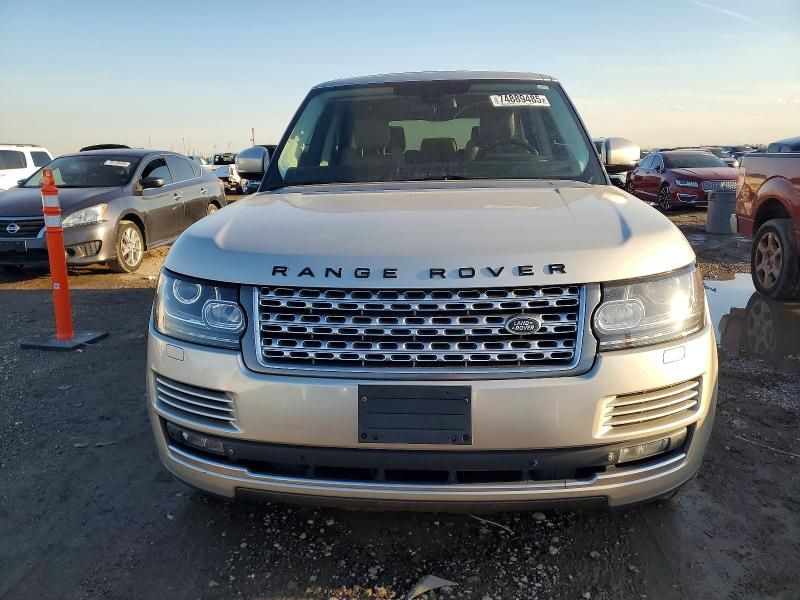 2014 Land Rover Range Rover hse