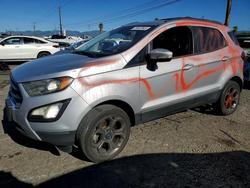 Ford salvage cars for sale: 2018 Ford Ecosport ses