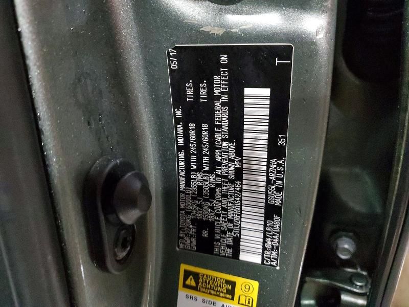 2017 Toyota Highlander se