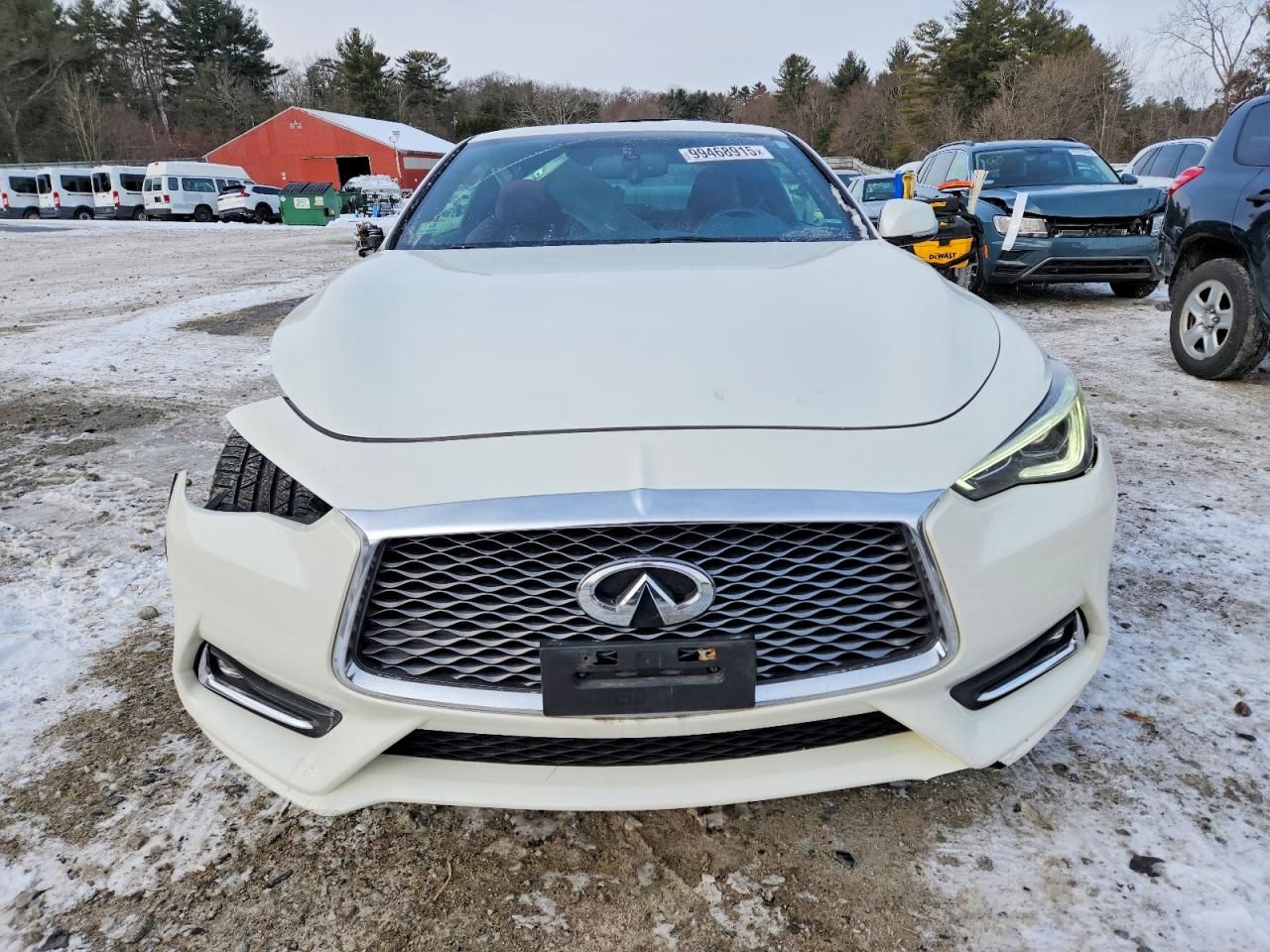 2018 Infiniti Q60 red Sport 400