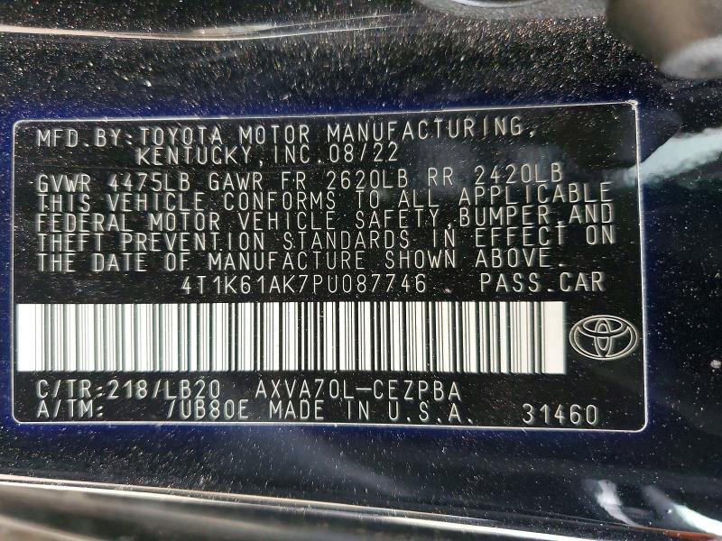 2023 Toyota Camry xse