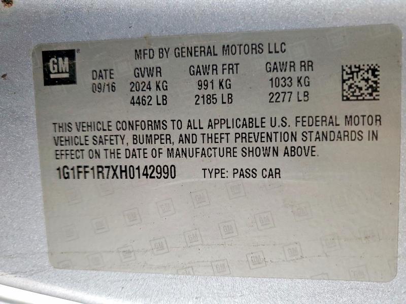 2017 Chevrolet Camaro ss