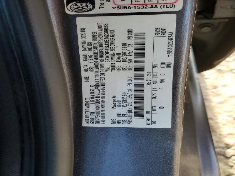 2014 Ford Fiesta se