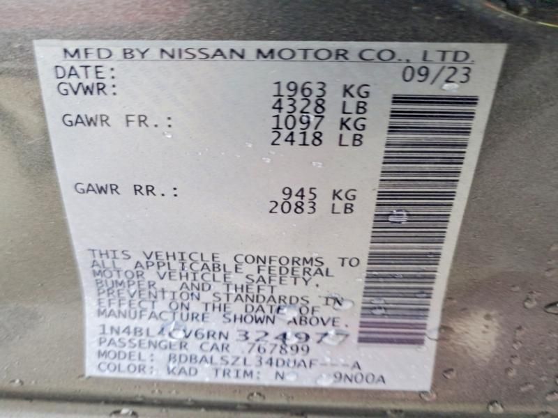 2024 Nissan Altima sr