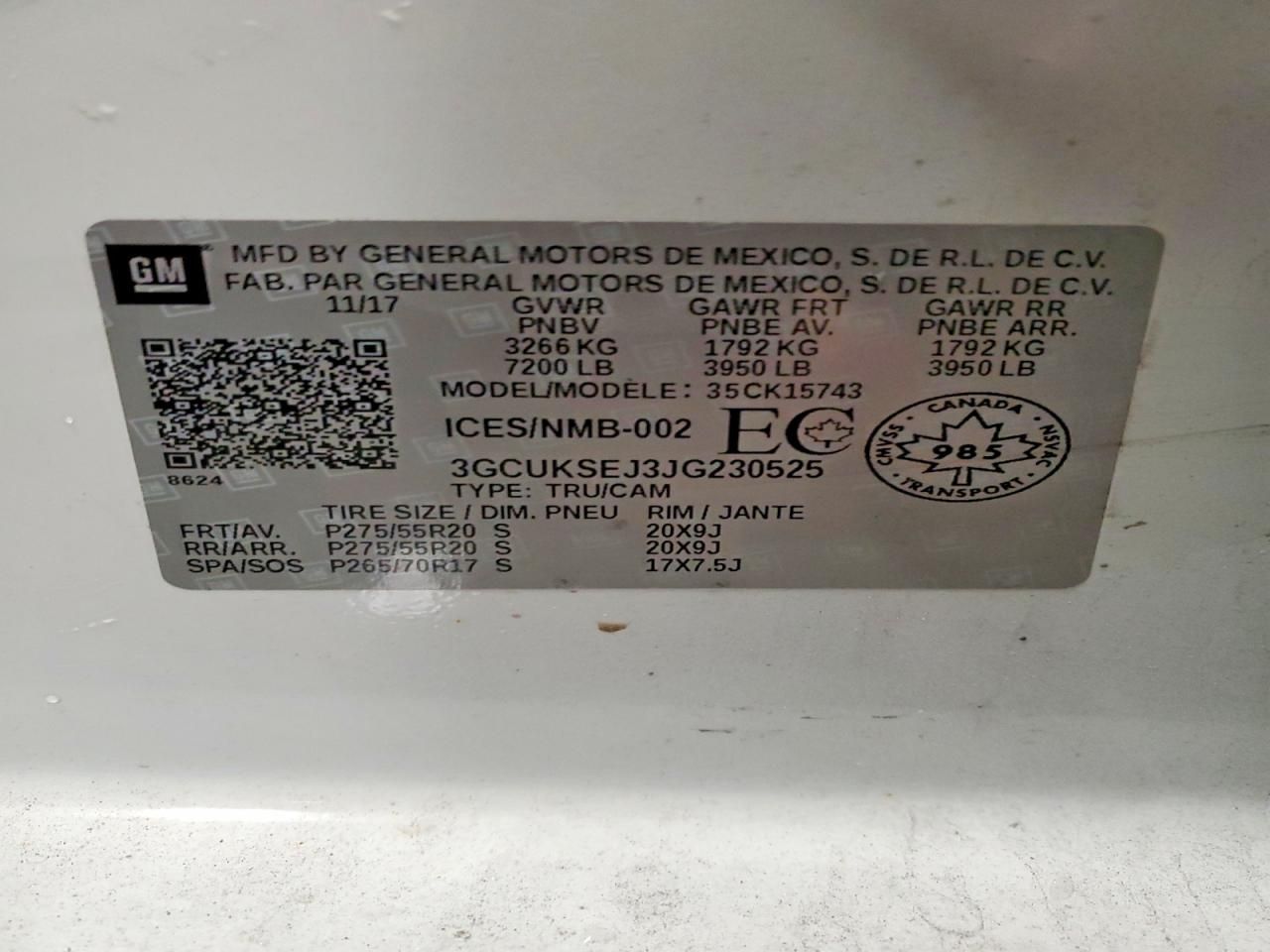 2018 Chevrolet Silverado K1500 ltz